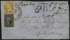 Sale 1011, Lot 1518, 5c-30c 1857-60 Issue (Scott 27-38)