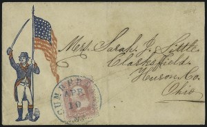 Sale 1011, Lot 1523, 1c-3c 1861-68 Issue (Scott 63-65)