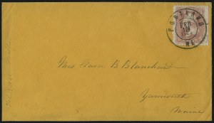 Sale 1011, Lot 1525, 1c-3c 1861-68 Issue (Scott 63-65)