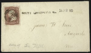 Sale 1011, Lot 1529, 1c-3c 1861-68 Issue (Scott 63-65)