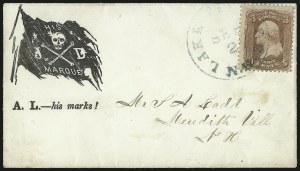 Sale 1011, Lot 1531, 1c-3c 1861-68 Issue (Scott 63-65)