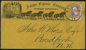 Sale 1011, Lot 1534, 1c-3c 1861-68 Issue (Scott 63-65)