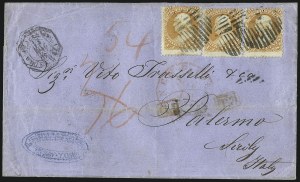 Sale 1011, Lot 1543, 10c-30c 1861-68 Issue (Scott 68-78)