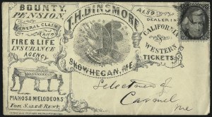 Sale 1011, Lot 1545, 10c-30c 1861-68 Issue (Scott 68-78)