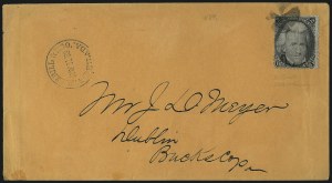 Sale 1011, Lot 1557, 1867-68 Grilled Issue (Scott 79-100)