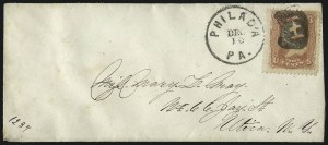 Sale 1011, Lot 1569, 1867-68 Grilled Issue (Scott 79-100)