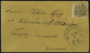 Sale 1011, Lot 1585, 1869 Pictorial Issue and 1875 Re-Issue (Scott 112-133)