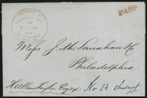 Sale 1011, Lot 1680, Independent Mails