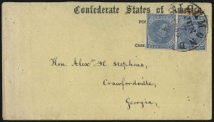 Sale 1011, Lot 1726, Confederate States (General Issues)