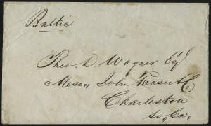 Sale 1011, Lot 1747, Confederate States (Trans-Mississippi Express, Blockade Mail, Groups)