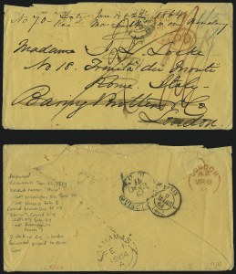 Sale 1011, Lot 1751, Confederate States (Trans-Mississippi Express, Blockade Mail, Groups)