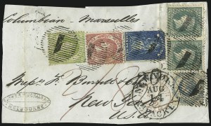 Sale 1011, Lot 1838, Foreign Stamps and Covers (Luxembourg thru Victoria)