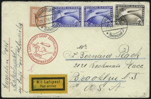 Sale 1011, Lot 1839, Foreign Stamps and Covers (Flight Covers)