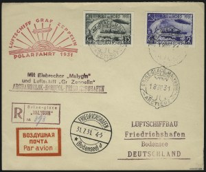 Sale 1011, Lot 1842, Foreign Stamps and Covers (Flight Covers)