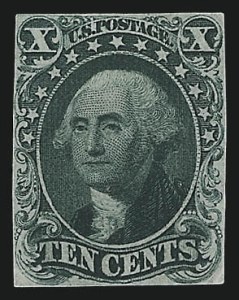 Sale 1011, Lot 308, Essays and Proofs - 1845 thru 1861 Issues