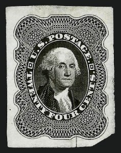 Sale 1011, Lot 309, Essays and Proofs - 1845 thru 1861 Issues