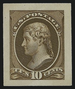 Sale 1011, Lot 337, Essays and Proofs - 1869 thru Columbian Issues
