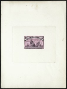 Sale 1011, Lot 342, Essays and Proofs - 1869 thru Columbian Issues