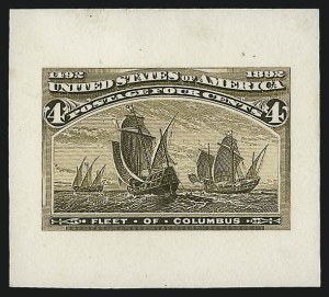 Sale 1011, Lot 343, Essays and Proofs - 1869 thru Columbian Issues