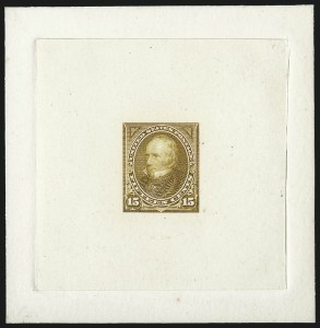 Sale 1011, Lot 355, Essays and Proofs - 1894 thru Washington Franklin Issues