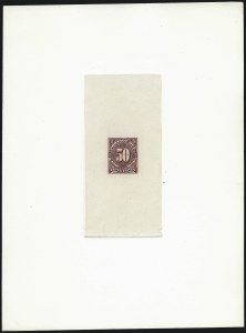 Sale 1011, Lot 362, Essays and Proofs - Back of Book Issues