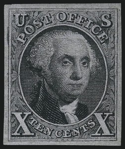 Sale 1011, Lot 389, 1875 Reproduction of 1847 Issue (Scott 3-4)