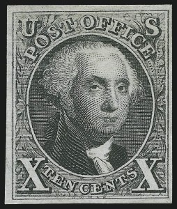 Sale 1011, Lot 391, 1875 Reproduction of 1847 Issue (Scott 3-4)