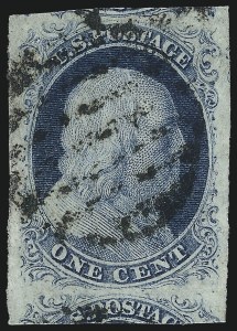 Sale 1011, Lot 395, 1c-12c 1851-56 Issue (Scott 6-17)