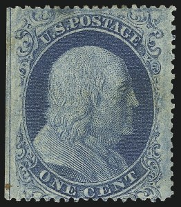 Sale 1011, Lot 410, 1c-5c 1857-60 Issue (Scott 18-30A)