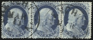 Sale 1011, Lot 414, 1c-5c 1857-60 Issue (Scott 18-30A)