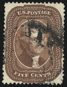 Sale 1011, Lot 421, 1c-5c 1857-60 Issue (Scott 18-30A)