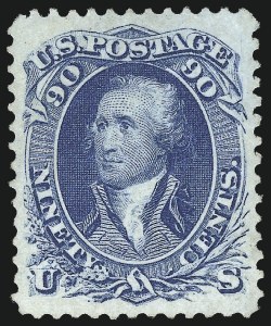 Sale 1011, Lot 449, 1861-66 Issue (Scott 67-78)