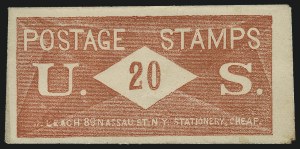 Sale 1011, Lot 467, Postage Currency Envelopes and Scrip Notes