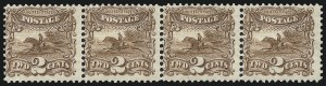Sale 1011, Lot 487, 1c-6c 1869 Pictorial Issue (Scott 112-115)