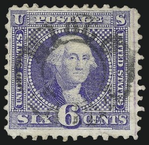 Sale 1011, Lot 502, 1c-6c 1869 Pictorial Issue (Scott 112-115)