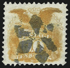 Sale 1011, Lot 505, 10c-30c 1869 Pictorial Issue (Scott 116-121)