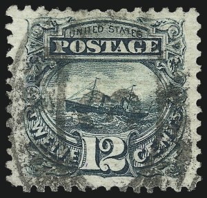 Sale 1011, Lot 509, 10c-30c 1869 Pictorial Issue (Scott 116-121)