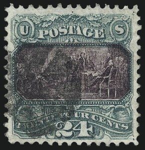 Sale 1011, Lot 518, 10c-30c 1869 Pictorial Issue (Scott 116-121)