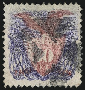 Sale 1011, Lot 520, 10c-30c 1869 Pictorial Issue (Scott 116-121)