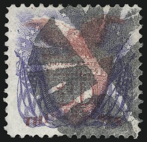 Sale 1011, Lot 522, 10c-30c 1869 Pictorial Issue (Scott 116-121)