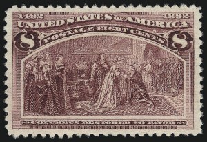 Sale 1011, Lot 589, 1893 Columbian Issue (Scott 230-245)