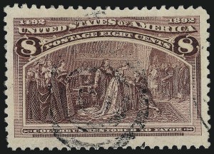 Sale 1011, Lot 590, 1893 Columbian Issue (Scott 230-245)