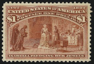 Sale 1011, Lot 596, 1893 Columbian Issue (Scott 230-245)