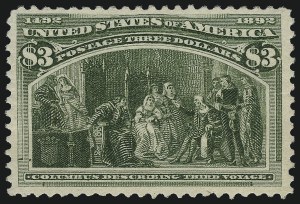 Sale 1011, Lot 602, 1893 Columbian Issue (Scott 230-245)