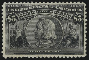 Sale 1011, Lot 606, 1893 Columbian Issue (Scott 230-245)