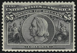 Sale 1011, Lot 607, 1893 Columbian Issue (Scott 230-245)