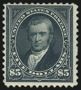 Sale 1011, Lot 622, 1894 Unwatermarked Bureau Issue (Scott 249-263)