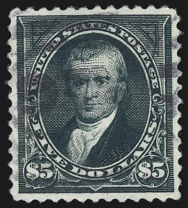 Sale 1011, Lot 638, 1895 Watermarked Bureau Issue (Scott 267c-283)