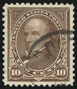 Sale 1011, Lot 642, 1895 Watermarked Bureau Issue (Scott 267c-283)