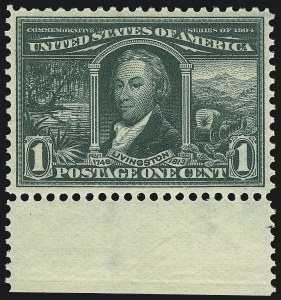 Sale 1011, Lot 688, 1904 Louisiana Purchase, Jamestown Issues (Scott 323-330)